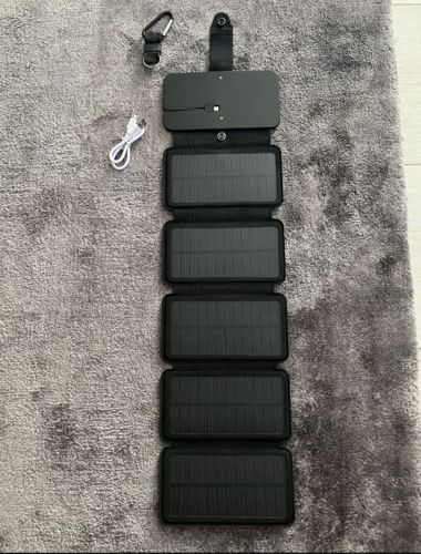 Portable Solar Powered Charger Panel Foldable photo review